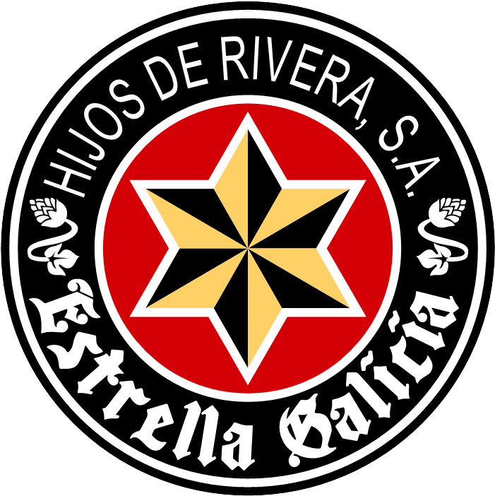 Estrella De Galicia Logo Designs - Hijos De Rivera Logo (731x716), Png Download