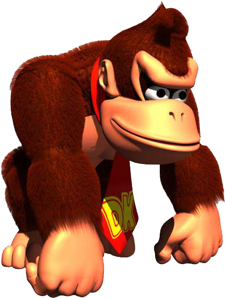 Ei, Pessoal Do Reino, Eu Queria Saber Se Donkey Kong - Donkey Kong 64 Donkey Kong (493x612), Png Download