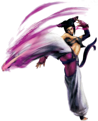 Street Fighter V - Juri Street Fighter (313x388), Png Download