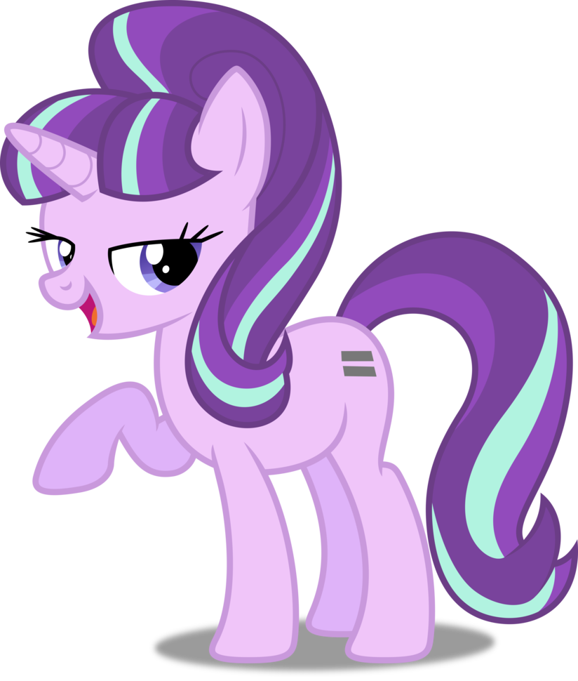 Download Vector 123 Starlight Glimmer 2 By Dashiesparkle-d8lqq2t - Light Purple  Cartoon Characters PNG Image with No Background 