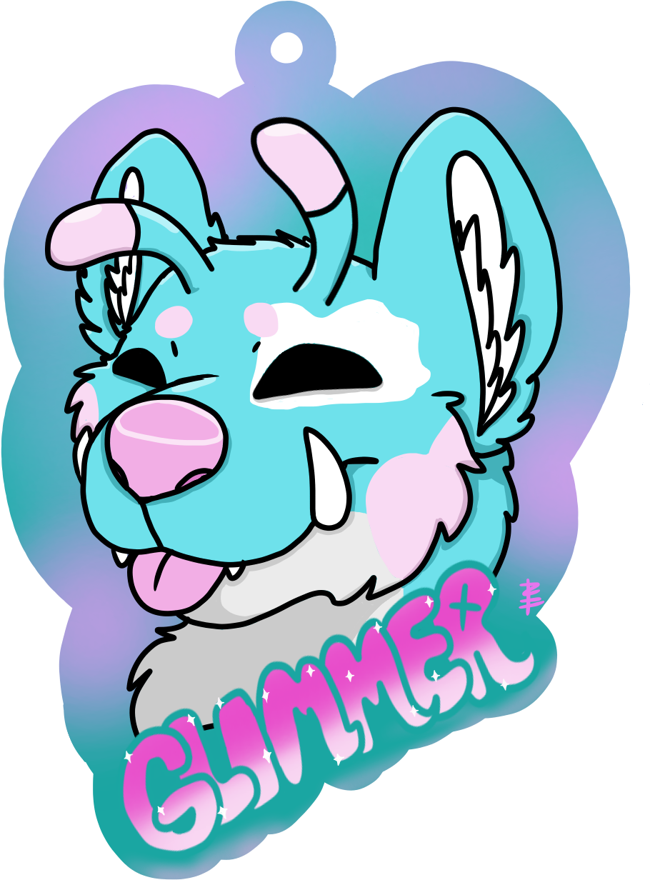 Glimmer Badge (1280x1280), Png Download