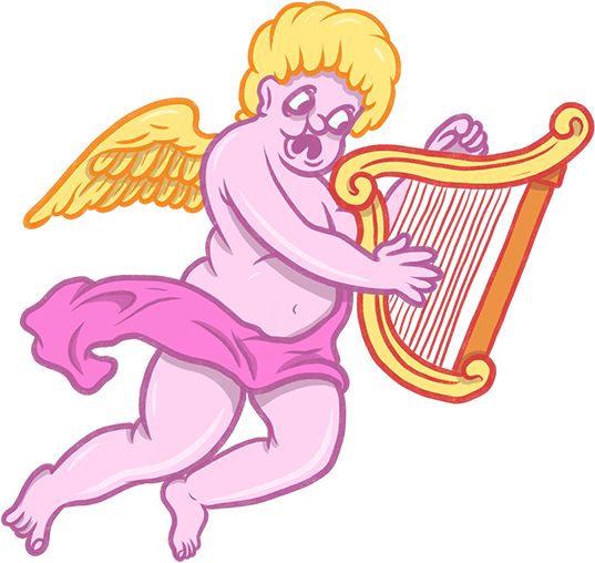 Cherub (616x606), Png Download