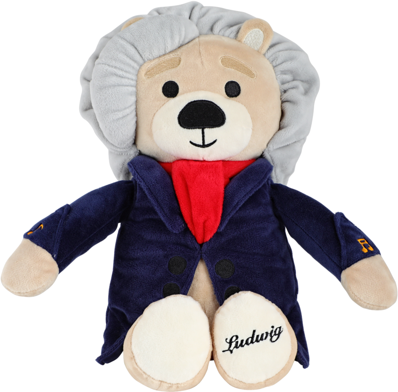 Ludwig Van Beethoven - Bear (1000x837), Png Download