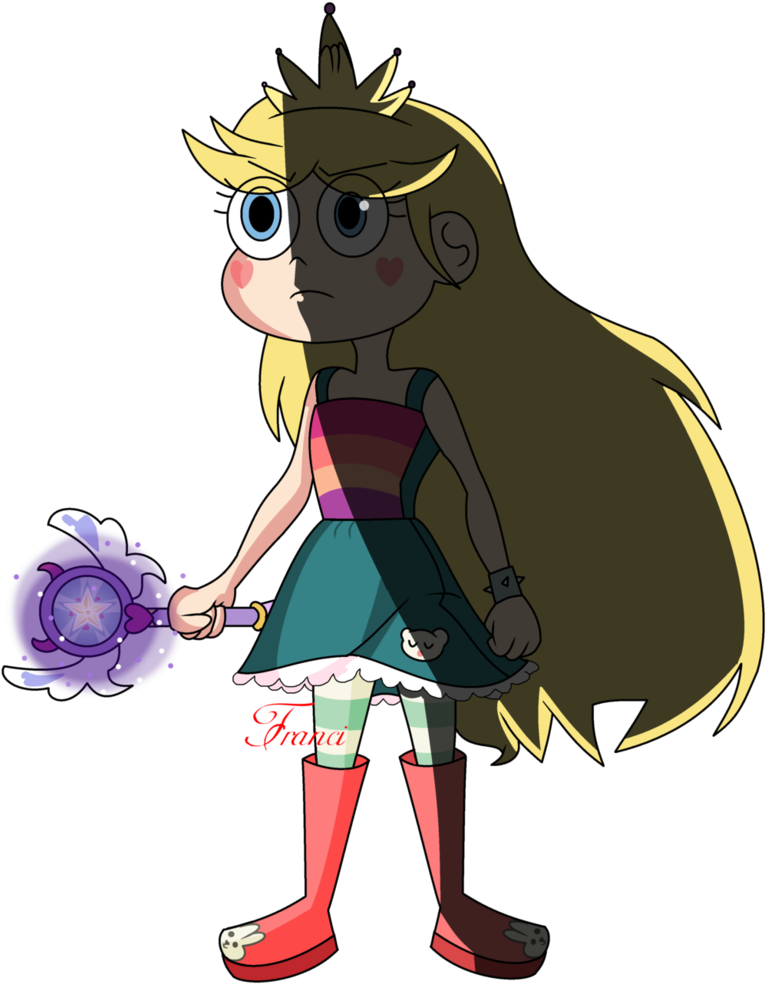 Star Butterfly Base (786x1016), Png Download