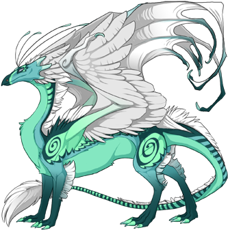 Male Sd Cherub - Flight Rising Dragon (350x350), Png Download