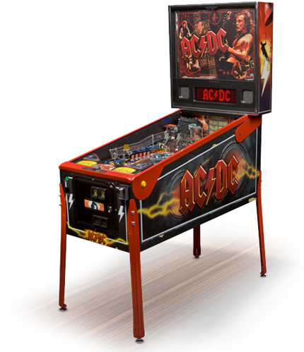 Download Iu - Stern Ac/dc Premium Vault Pinball Machine PNG Image with ...