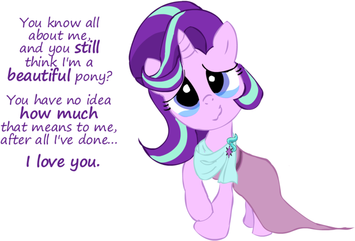 Everypony Is Beautiful Star - Cartoon (800x500), Png Download