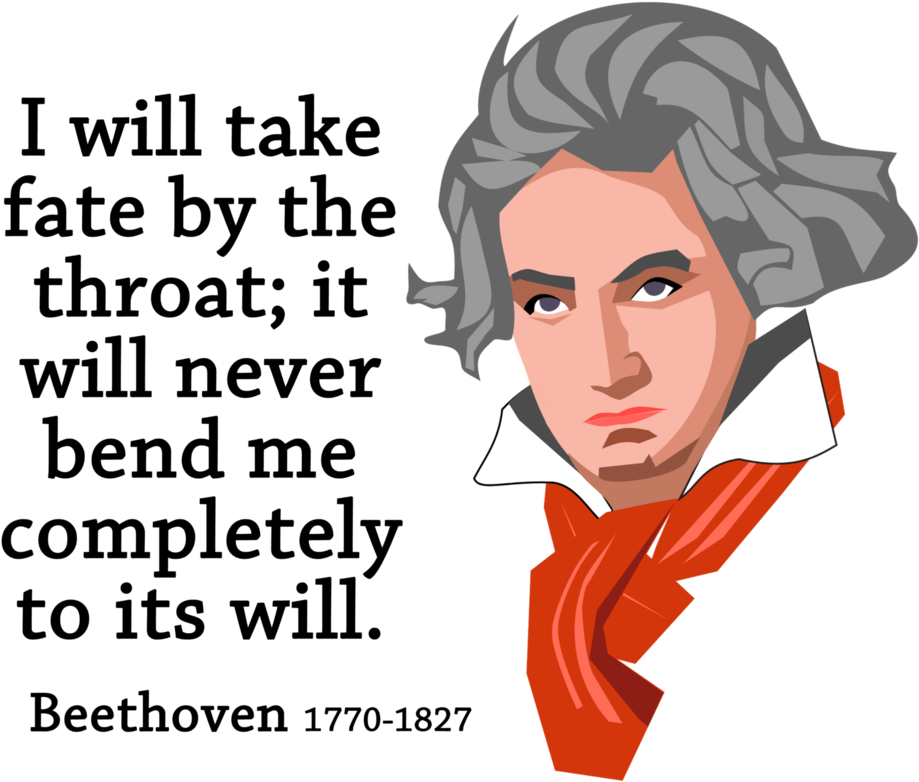 Inspirational Quote By Ludwig Van Beethoven - Music Manuscript Paper Notebook Beethoven Design. 10 (1024x931), Png Download