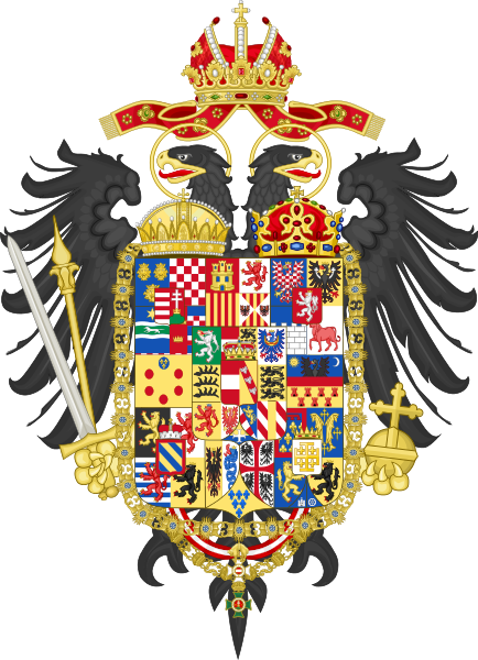 Greater Coat Of Arms Of Joseph Ii, Holy Roman Emperor - Von Habsburg Coat Of Arms (434x600), Png Download