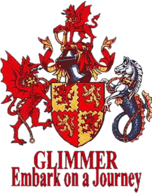 The Glimmer Project - Medieval Coat Of Arms Dragon (300x448), Png Download