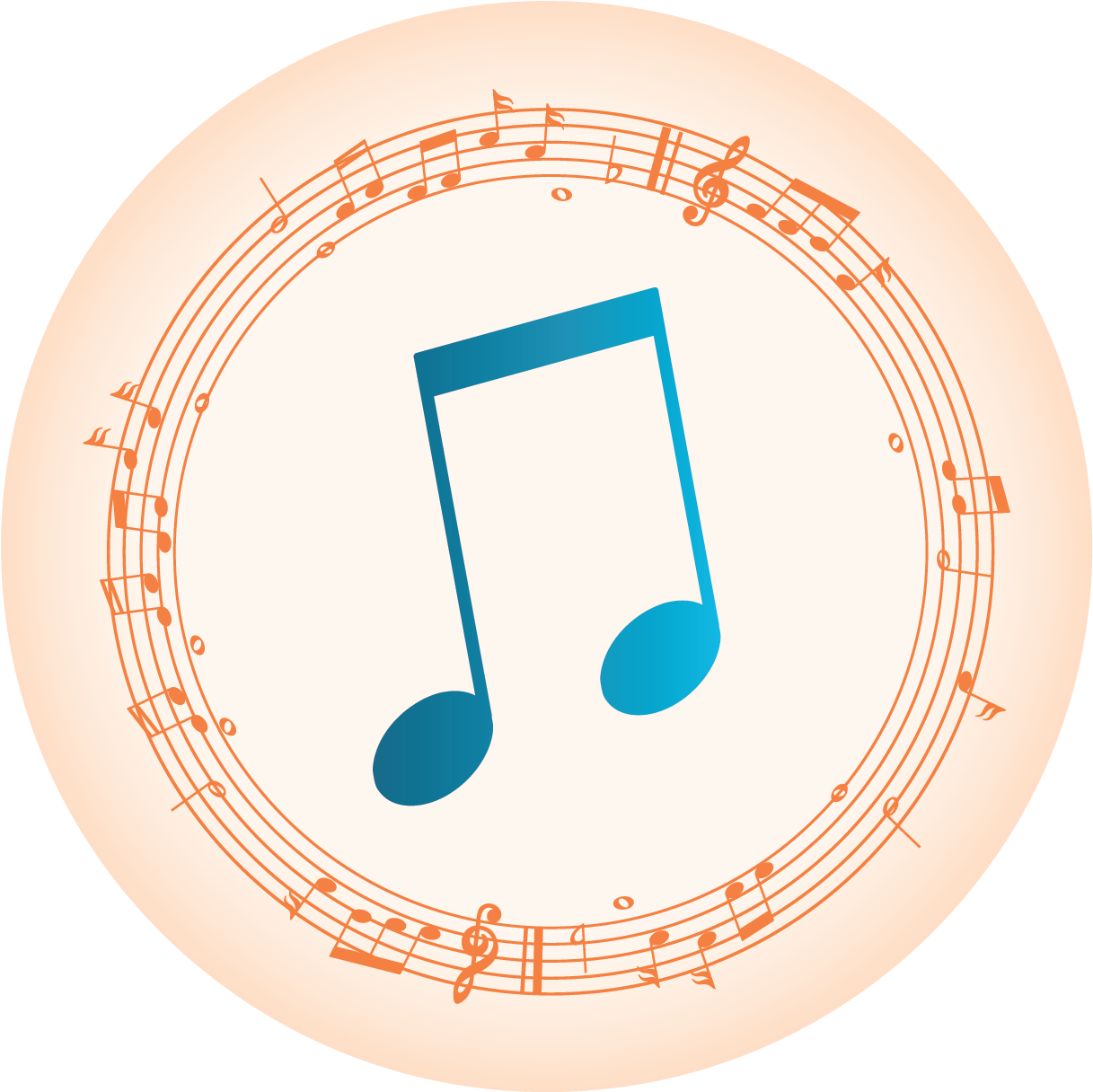 Event Date - - Luke And Lilly Musical Wall Sticker( Pvc Vinyl,50 Cm (1251x1251), Png Download