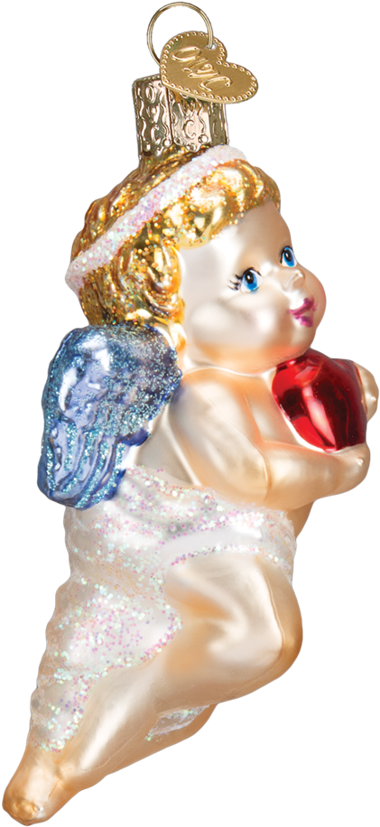 Cherub Ornaments & Decorations - Old World Christmas Pacific Blue Tang Tropical Fish (1000x1000), Png Download