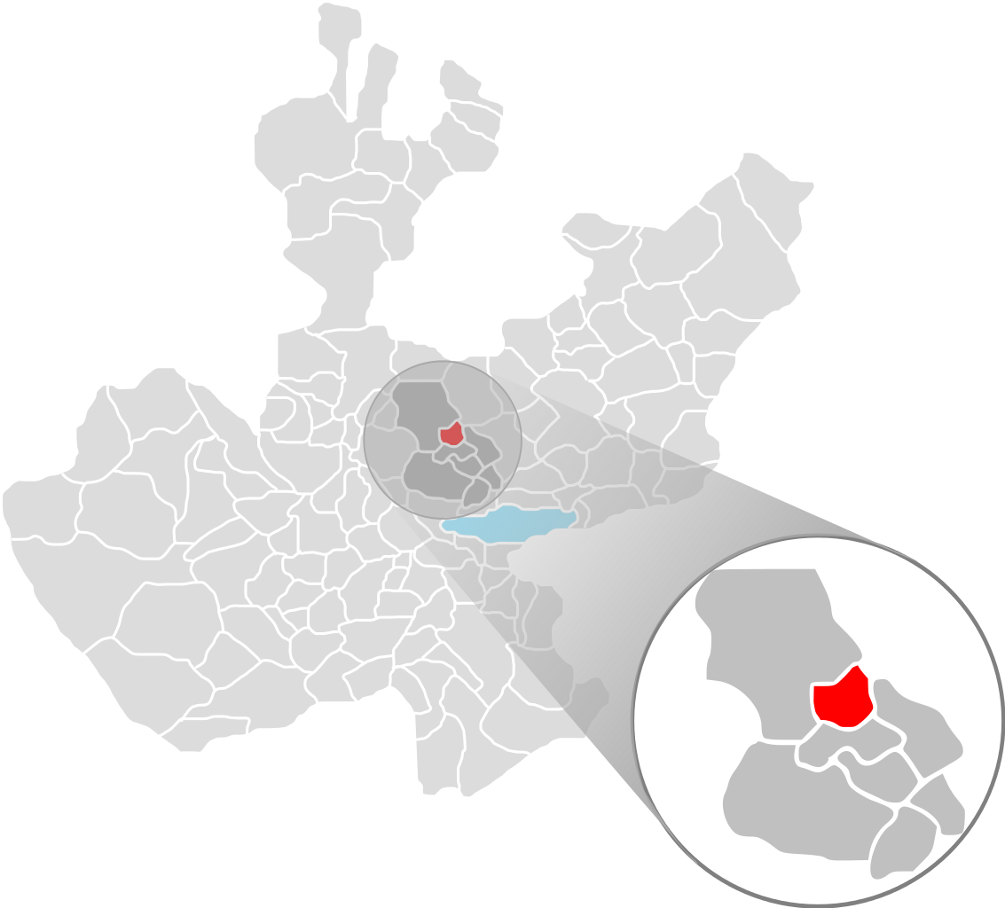 Mapa Localizacion Zmg Guadalajara - Mapa De Jalisco Guadalajara (1133x1024), Png Download