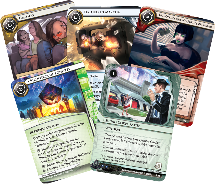 Sansan Fan Spanish - Android Netrunner Lcg: Old Hollywood Data Pack (880x747), Png Download