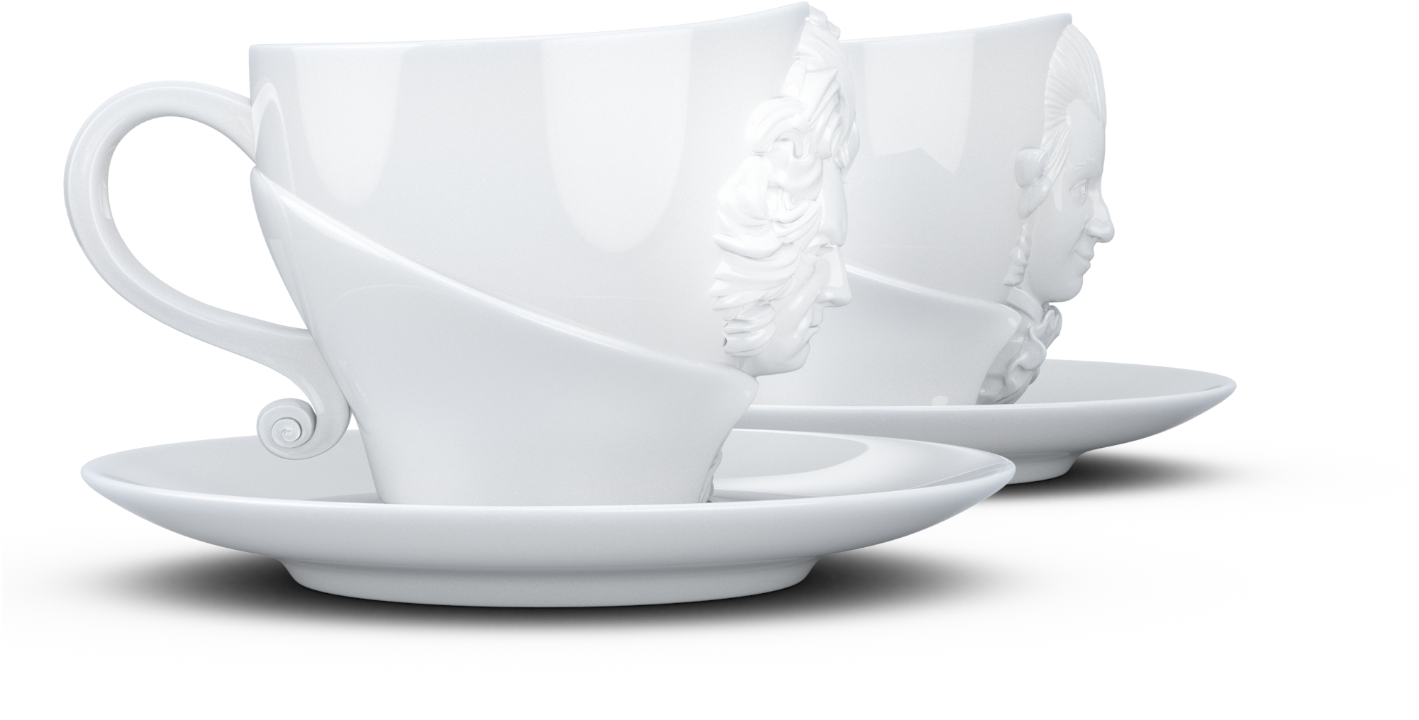 T990701 Talentasse Set Mozart Beethoven 0005 - Saucer (2000x2000), Png Download