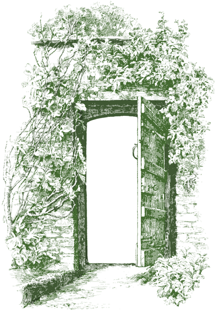 Old Open Door Png (480x640), Png Download
