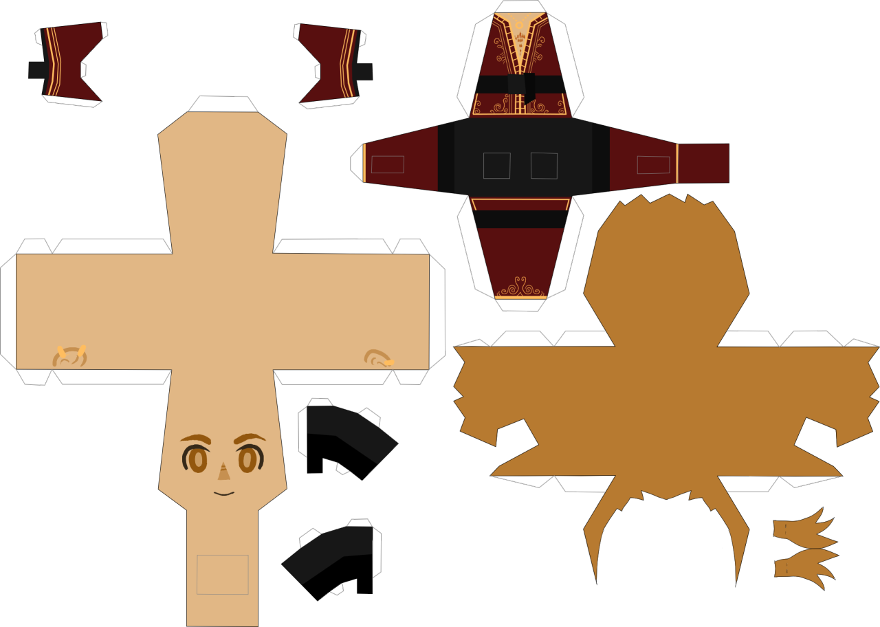 Hetalia Papercraft (1280x912), Png Download