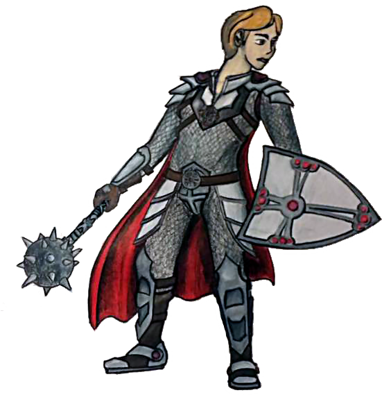 Shaggit Plays A Human Cleric Named Radovan Renier - Radovan, Croatia (550x633), Png Download