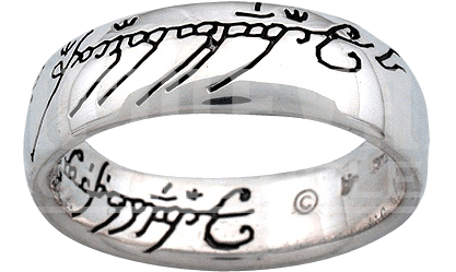 Item - Badali Jewelry Ors The One Ring Of Power - Silver - (416x416), Png Download
