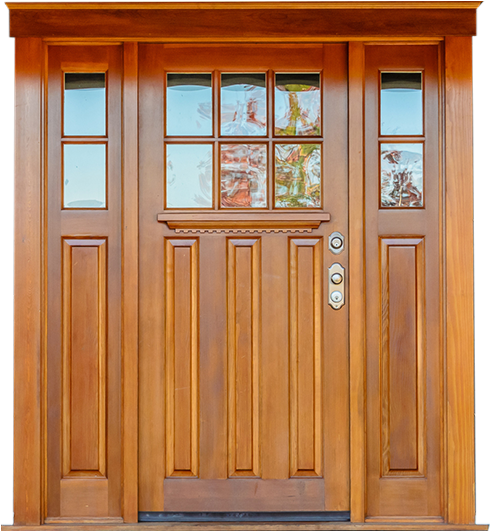 Entry Door Replacement - Door (800x537), Png Download