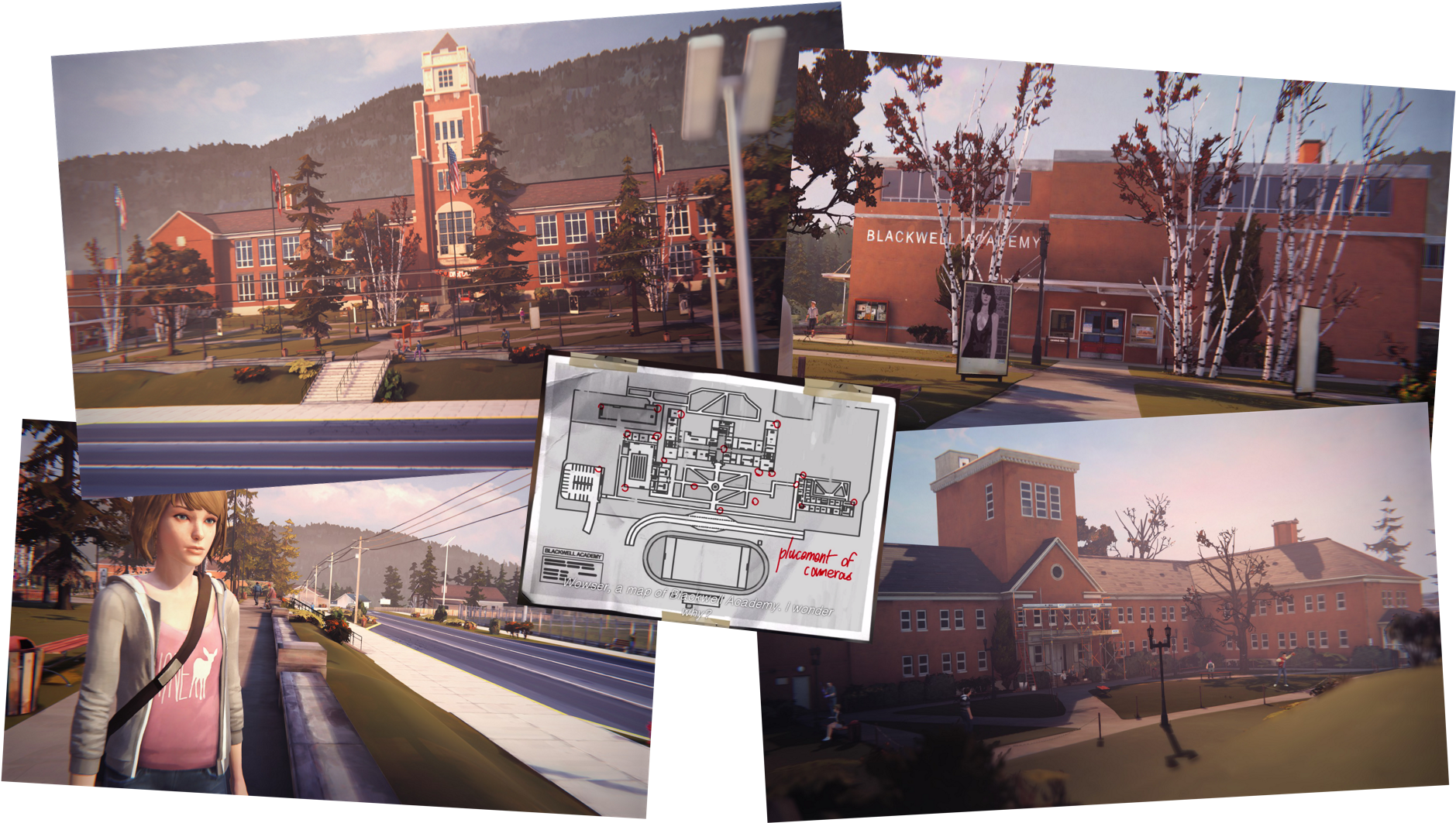 Blackwell - Blackwell Academy Building Plans (1920x1080), Png Download