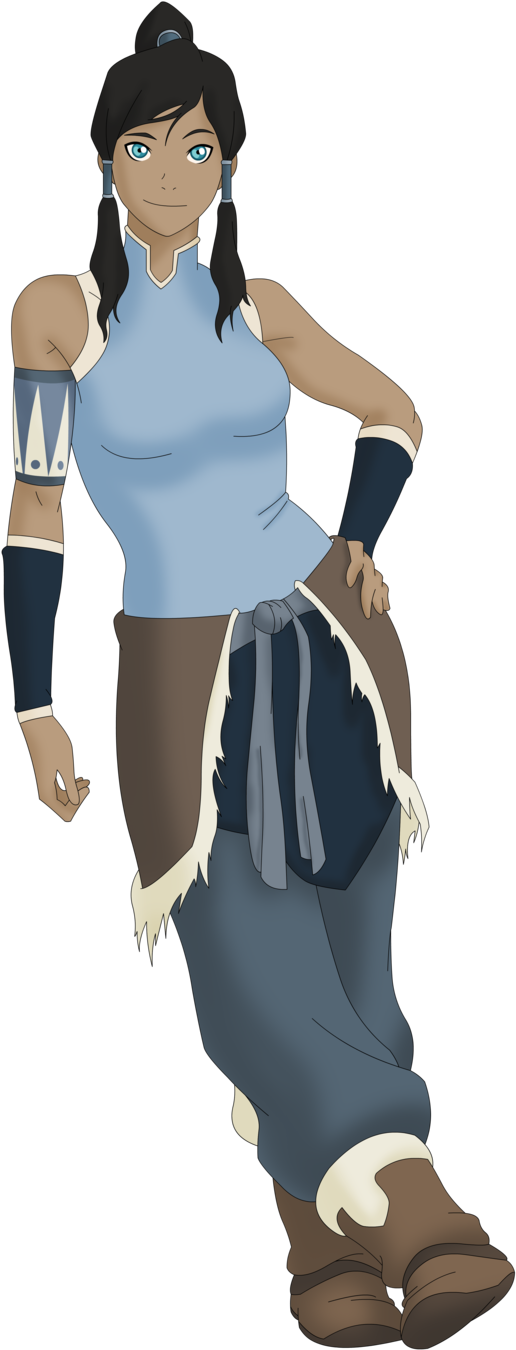 Korra - Ο Θρυλοσ Τησ Κορρα (600x1479), Png Download