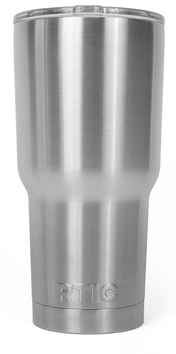 Rtic Half The Price Of Yeti Coolers & Holds More Ice - 30 Oz Ozark Trail Tumbler (350x702), Png Download