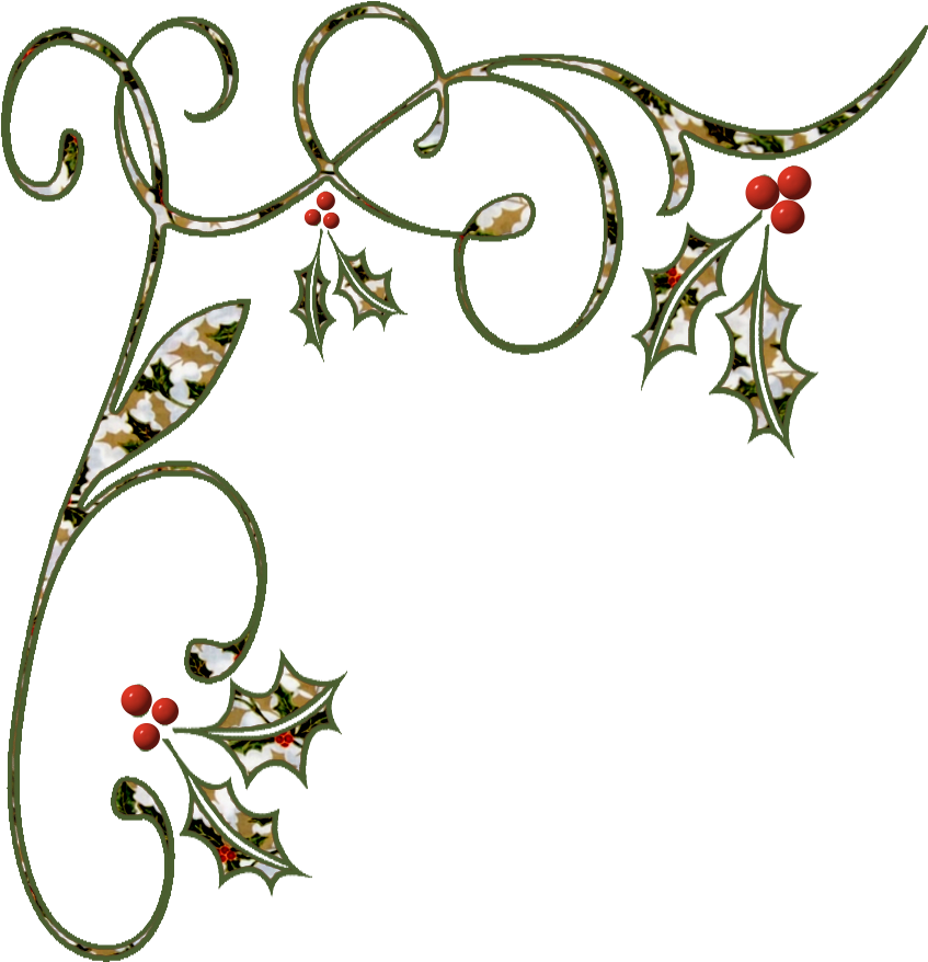 Images Of Christmas Corner Borders Png - Christmas Corner Clip Art (900x900), Png Download