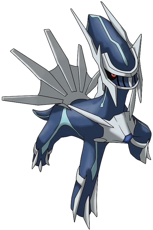 E621 2008 3 Toes Ambiguous Gender Black Sclera Blue - Dialga (640x768), Png Download
