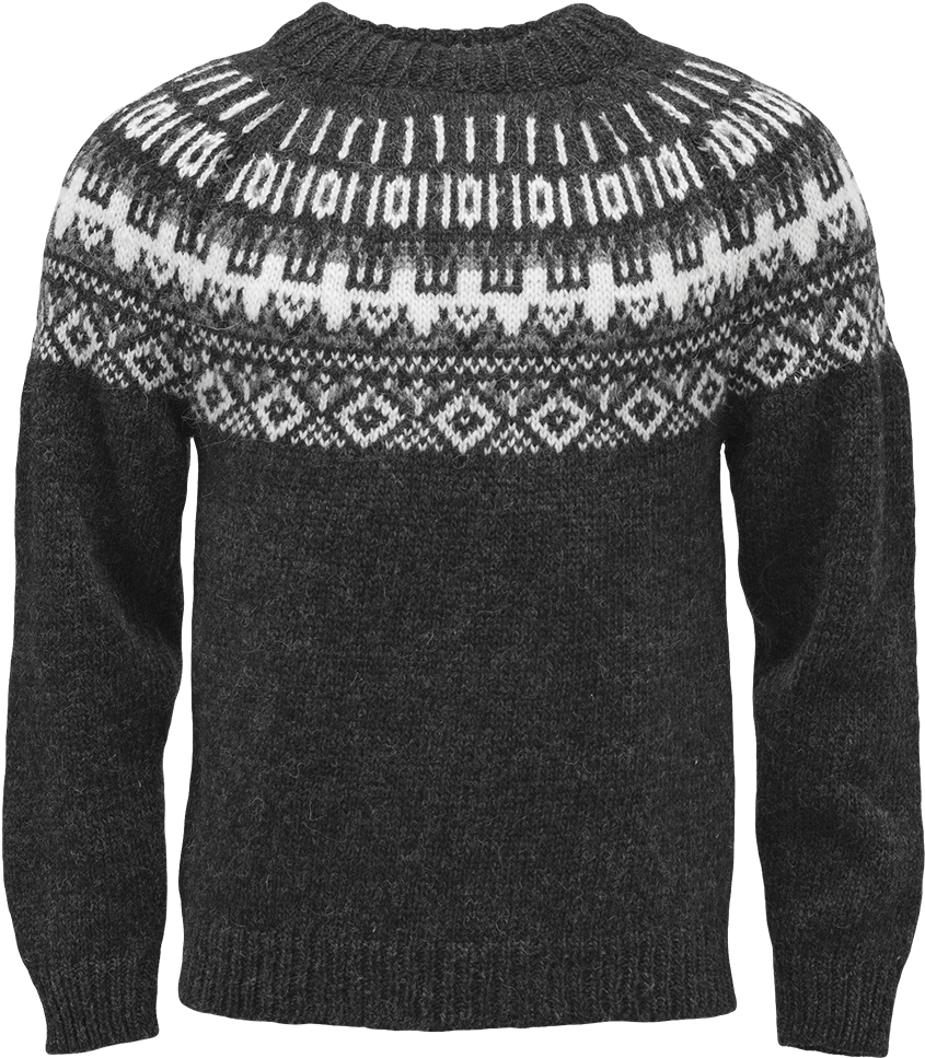 Elís Icelandic Wool Jumper - Sweater Png (1000x1000), Png Download