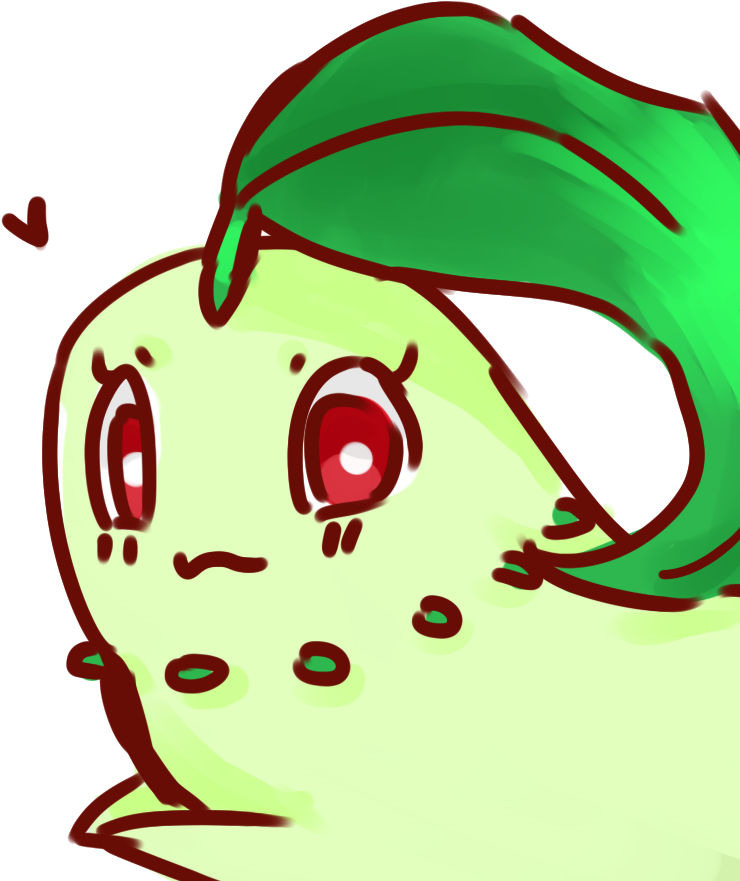 Sdvkldvklfdvklsdlvkdkl - Female Chikorita (900x900), Png Download