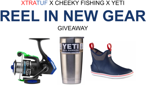 Cheeky Has Teamed Up With Xtratuf Boots And Yeti Coolers - Yeti 20oz. Stainless Steel (silver) Rambler Tumbler (480x282), Png Download