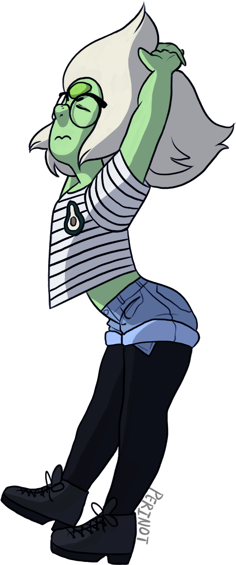 Steven Universe Peridot - Steven Universe (563x1174), Png Download