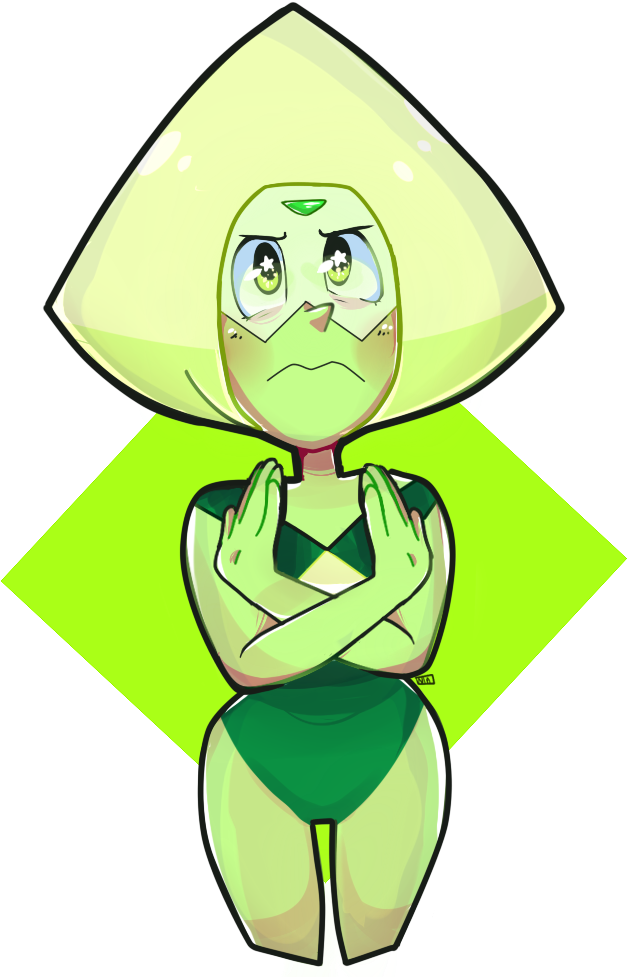 View Samegoogleiqdbsaucenao 1485877437622 , - Steven Universe Peridot Salute (649x1000), Png Download