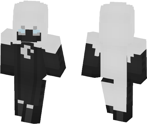 Moon Knight (marvel) - Atom Minecraft Skin (584x497), Png Download