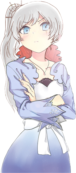 Weiss Schnee - Rwby Weiss Schnee Transparent (425x600), Png Download