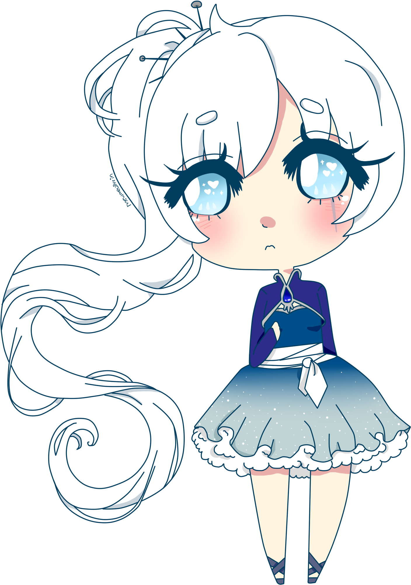 †respect Weiss Schnee - Vanellope Von Schweetz (1700x2338), Png Download