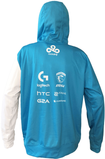 Jumper Cloud9 2018 Back-400x400 - Cloud9 (400x400), Png Download