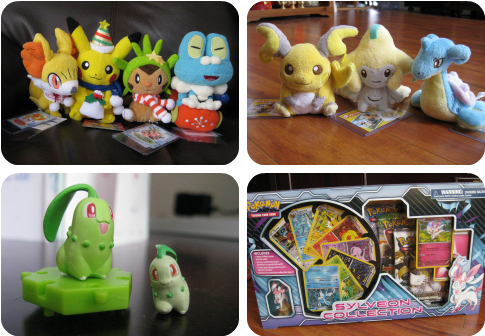 This Included The Pokemon Christmas Plush, Some Canvas - Pokemon Ccg: Sylveon Collection Box (500x351), Png Download