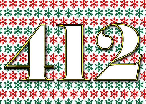 Wooden Pittsburgh Holiday Card - Pittsburgh (504x360), Png Download