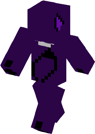 Installation - Minecraft Blue Skin Base (317x456), Png Download