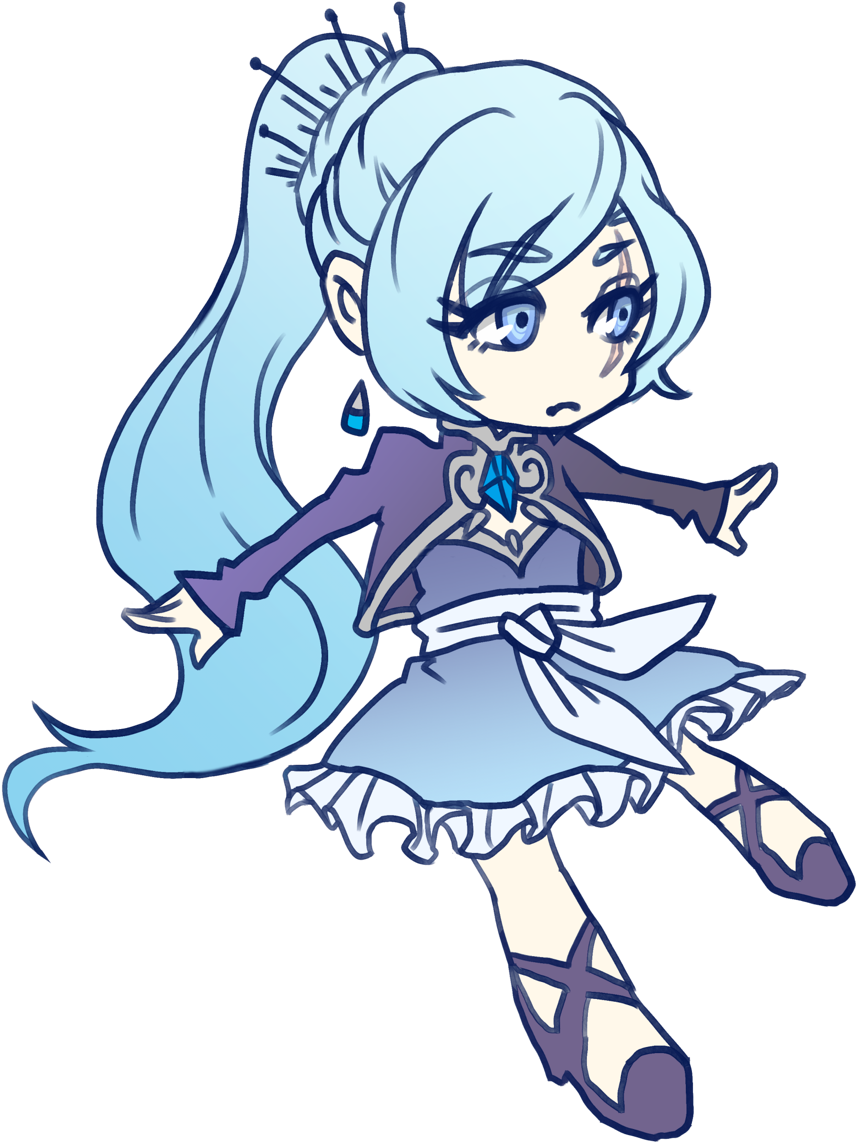Rwby Weiss Schnee - Rwby (1013x1280), Png Download