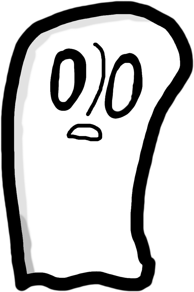 Napstablook By Pkfp - Sprite (800x1200), Png Download