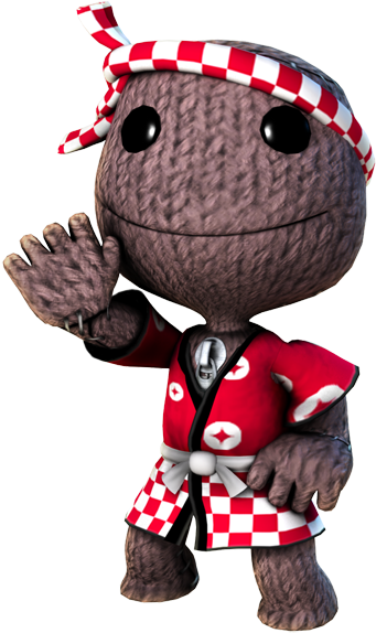 Japan 1 Japan 2 Japan 3 Lion Littledevil - Little Big Planet Plush Action Figure - Chop Chop (404x600), Png Download