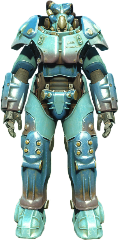 Quantum X-01 Power Armor - Fallout 4 Quantum Power Armor (604x868), Png Download