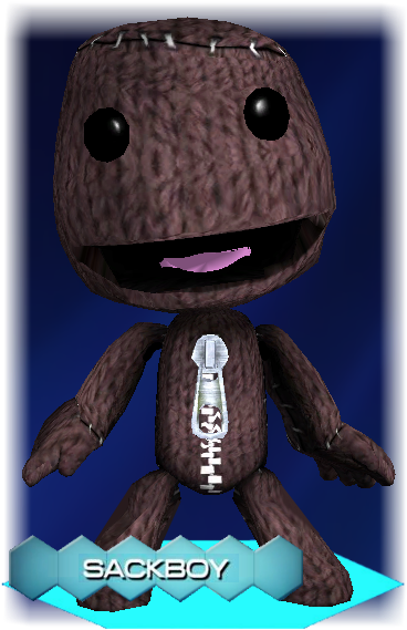 Able To Reshape The Environment Around Him, Sackboy - Super Smash Bros. Brawl (374x576), Png Download