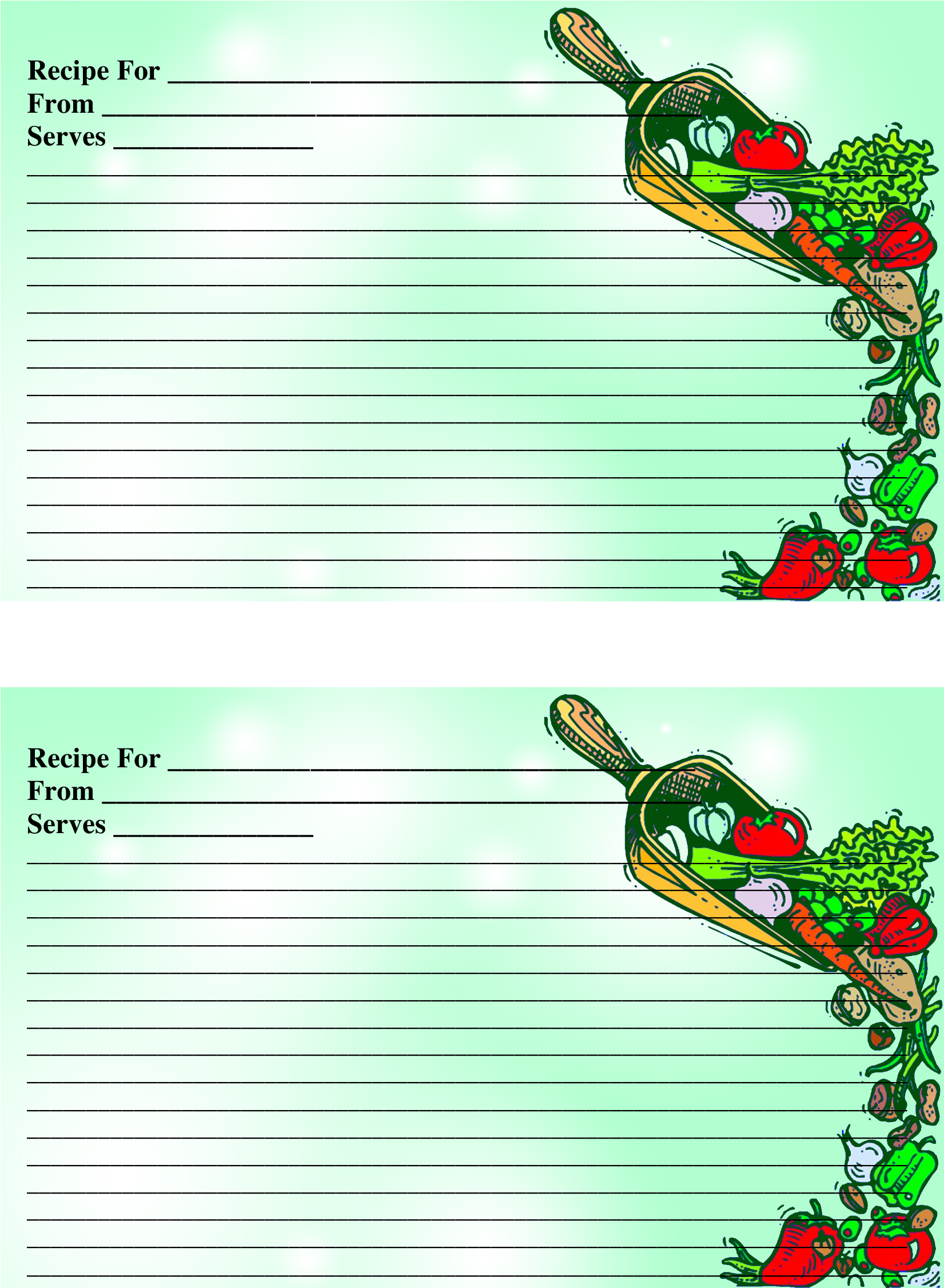 Printable Recipe Card Main Image - Reptile (2550x3300), Png Download