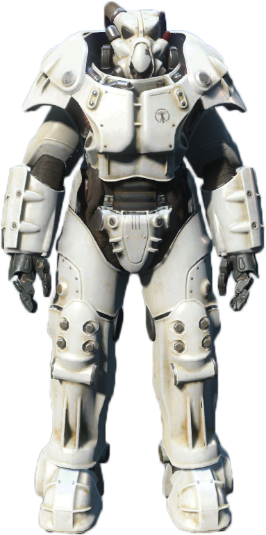 Institute Paint - White Xo 1 Power Armor (427x830), Png Download