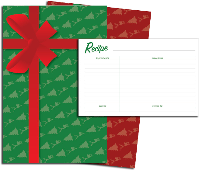 Christmas Recipe Cards Christmas Recipe Cards - Christmas Day (760x560), Png Download