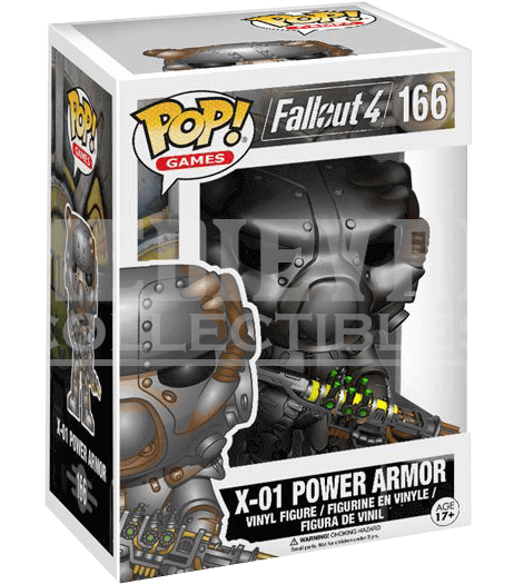 Fallout 4 X01 Power Armor Pop Figure - Fallout 4 Funko (534x534), Png Download